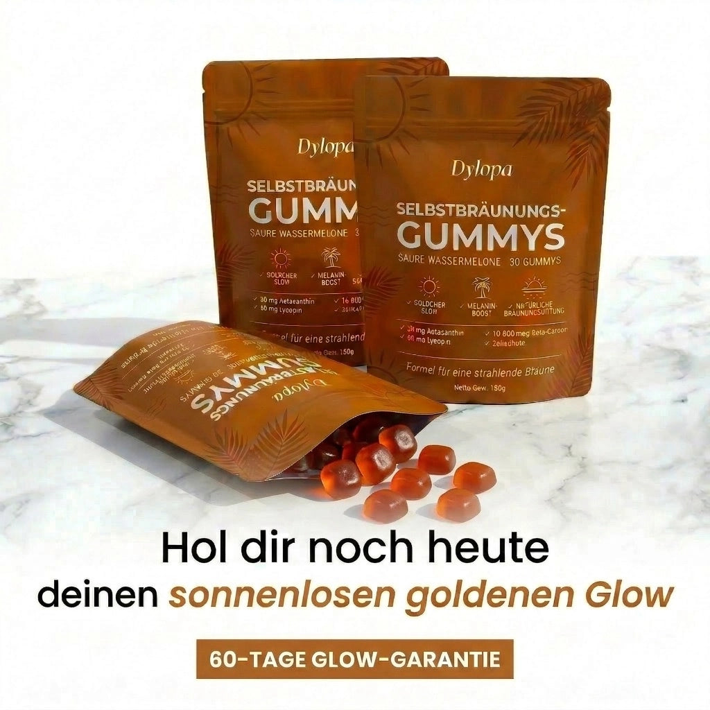 Selbstbräunungs-Gummys