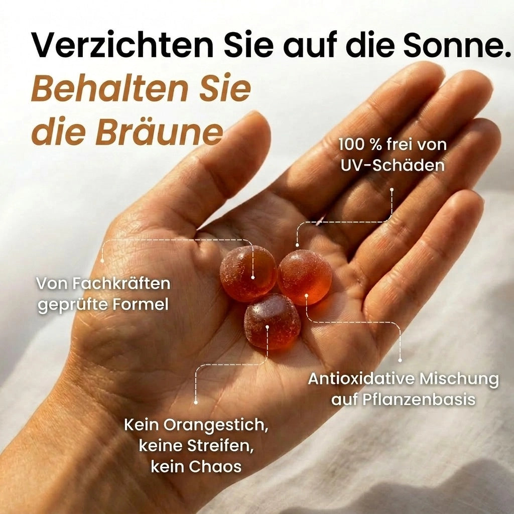 Selbstbräunungs-Gummys