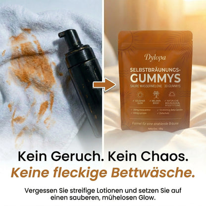 Selbstbräunungs-Gummys