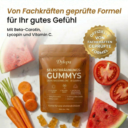 Selbstbräunungs-Gummys